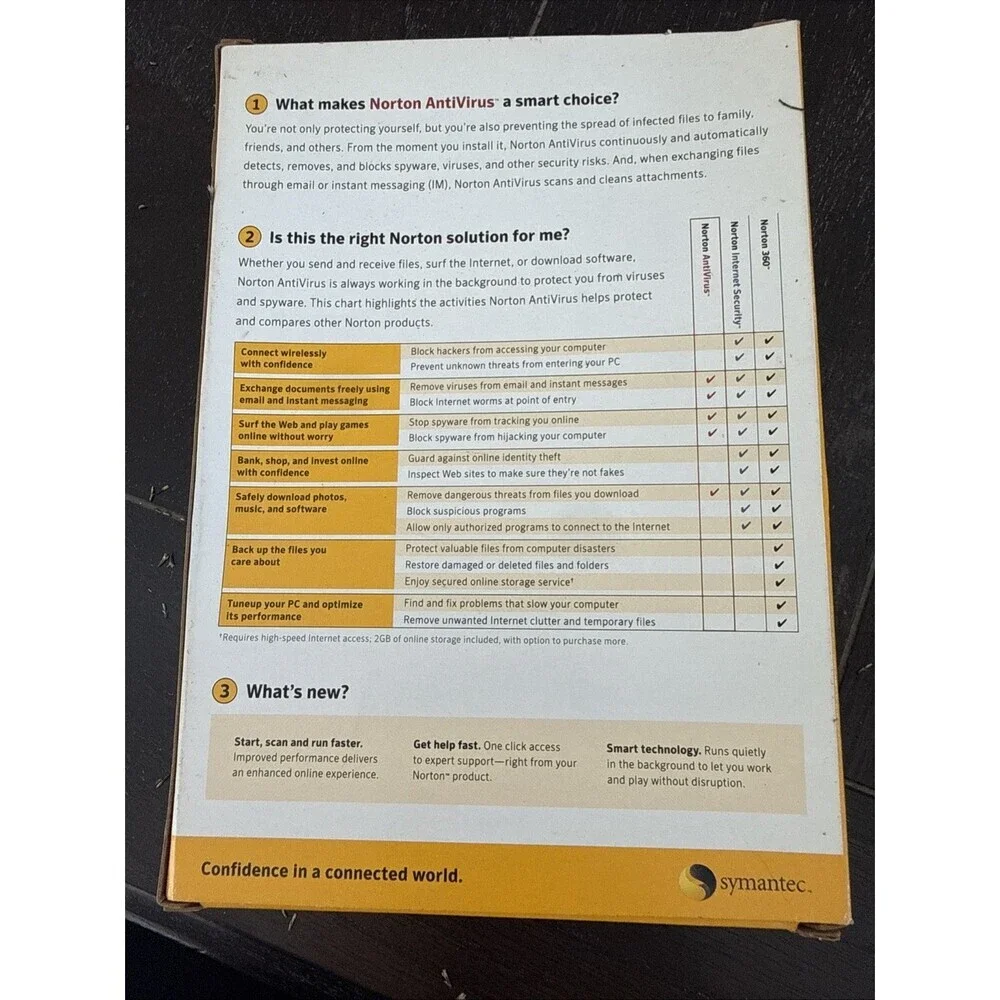 Symantec Notron AntiVirus 2008, CD Edition, for Windows XP Home / Pro